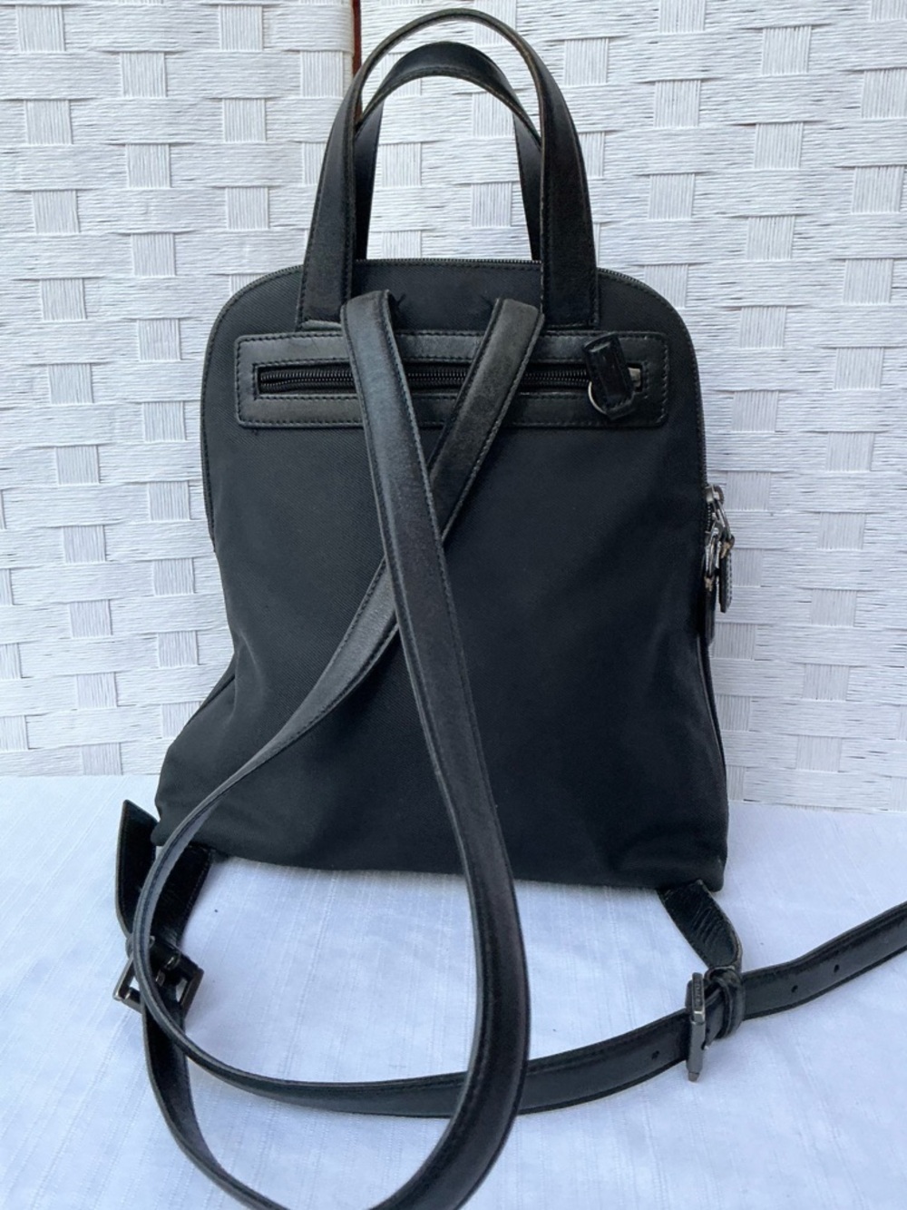 Vintage Coach Canvas Backpack